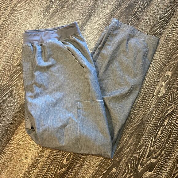 Figs Men's Size XL Graphite Gray 7 Pocket Axim Cargo Scrub Pants™ - Picture 3 of 10